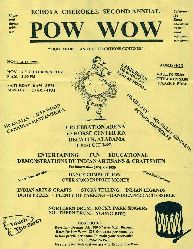 2nd Annual PowWow flyer